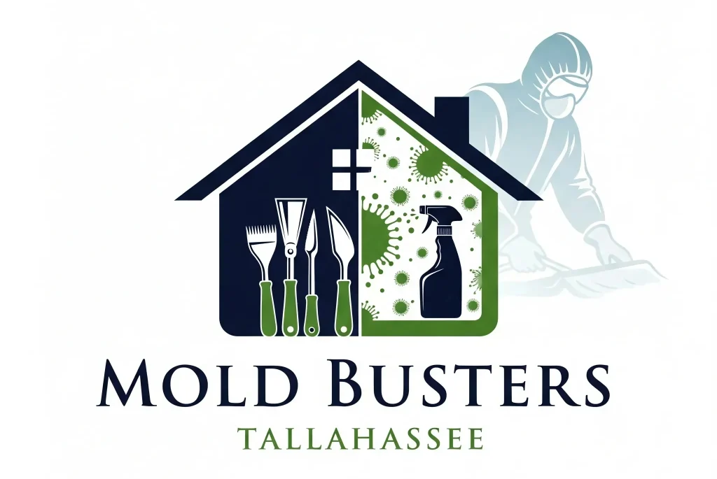 logo saying mold busters